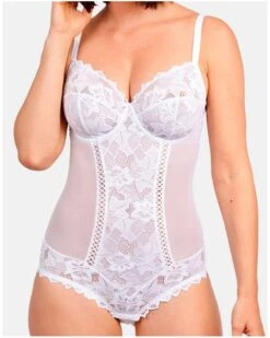Body Arum By Sans Complexe (Blanc) -Magasin De Lingerie De Mode body arum by sans complexe blanc 2