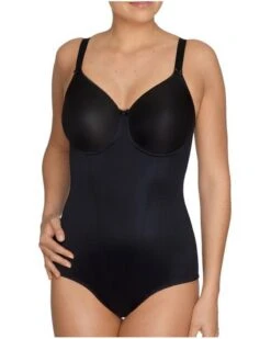 Body Prima Donna Satin (Noir) -Magasin De Lingerie De Mode body prima donna satin noir 4