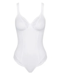 Body Triumph Modern Lace+Cotton (Blanc) -Magasin De Lingerie De Mode body triumph modern lacecotton blanc 2