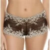 Boxer Wacoal Embrace Lace (Noir) -Magasin De Lingerie De Mode boxer wacoal embrace lace noir