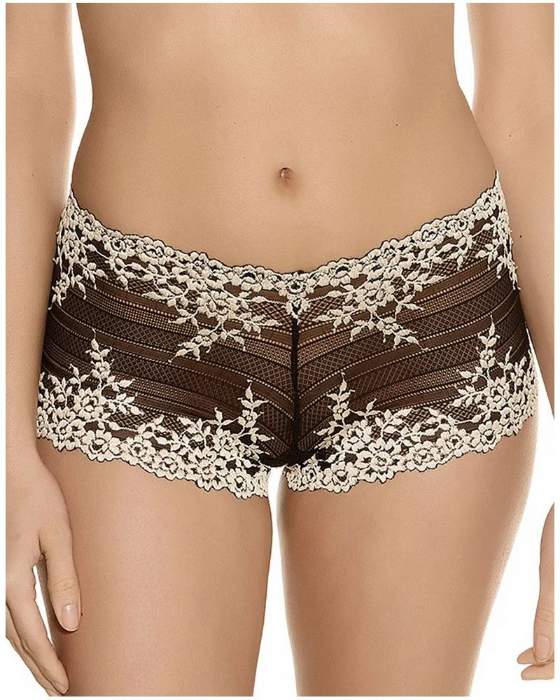 Boxer Wacoal Embrace Lace (Noir) 3 Boxer Wacoal Embrace Lace (Noir)