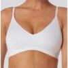 Bralette Sloggi Body Adapt (Blanc) -Magasin De Lingerie De Mode bralette sloggi body adapt blanc