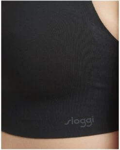 Bralette Sloggi Zero Microfibre (Noir) -Magasin De Lingerie De Mode bralette sloggi zero microfibre noir 2