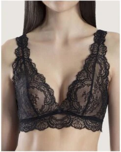 Bralette Triangle Aubade Danse Des Sens (Noir)