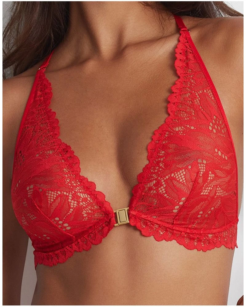 Bralette Triangle Aubade Flowermania (Rouge Floral) 3 Bralette Triangle Aubade Flowermania (Rouge Floral)