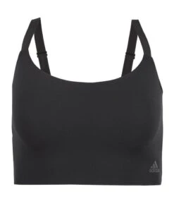 Brassière à Bretelles Réglables Adidas Micro Free Cut (Noir) 11 Brassière à Bretelles Réglables Adidas Micro Free Cut (Noir) -Magasin De Lingerie De Mode brassiere a bretelles reglables adidas micro free cut noir 4