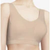 Brassière à Coques Chantelle Softstrech (Beige Doré) -Magasin De Lingerie De Mode brassiere a coques chantelle softstrech beige dore