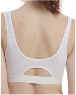 Brassière Adidas Micro Free Cut (Blanc) -Magasin De Lingerie De Mode brassiere adidas micro free cut blanc 2