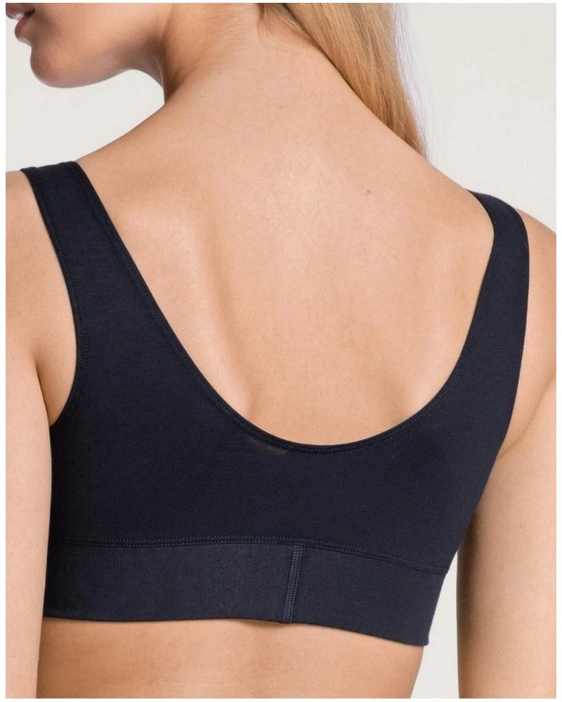 Brassière Calida Elastic (Dark Lapis Blue) 4 Brassière Calida Elastic (Dark Lapis Blue) – Image 2