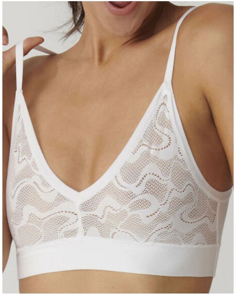 Brassière Réversible Sloggi Go Allround Lace (Blanc) 3 Brassière Réversible Sloggi Go Allround Lace (Blanc)