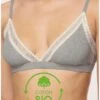 Brassière Sloggi GO Ribbed Coton Bio (Medium Grey Melange) -Magasin De Lingerie De Mode brassiere sloggi go ribbed coton bio medium grey melange