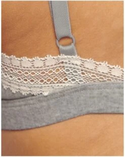 Brassière Sloggi GO Ribbed Coton Bio (Medium Grey Melange) 9 Brassière Sloggi GO Ribbed Coton Bio (Medium Grey Melange) -Magasin De Lingerie De Mode brassiere sloggi go ribbed coton bio medium grey melange 2