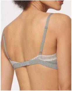 Brassière Sloggi GO Ribbed Coton Bio (Medium Grey Melange) 10 Brassière Sloggi GO Ribbed Coton Bio (Medium Grey Melange) -Magasin De Lingerie De Mode brassiere sloggi go ribbed coton bio medium grey melange 3