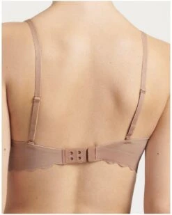 Brassière Sloggi Zero Microfibre (Cameo Brown) -Magasin De Lingerie De Mode brassiere sloggi zero microfibre cameo brown 2