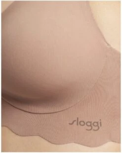 Brassière Sloggi Zero Microfibre (Cameo Brown) -Magasin De Lingerie De Mode brassiere sloggi zero microfibre cameo brown 3