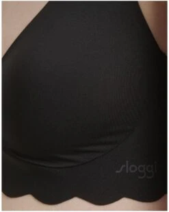 Brassière Sloggi Zero Microfibre (Noir) -Magasin De Lingerie De Mode brassiere sloggi zero microfibre noir 1 2