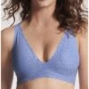 Brassière Top Sloggi Zero Feel Lace (Rivieira) -Magasin De Lingerie De Mode brassiere top sloggi zero feel lace rivieira