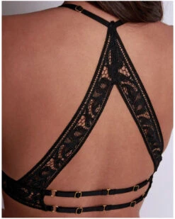 Brassière Triangle Aubade Coeur à Corps (Noir) -Magasin De Lingerie De Mode brassiere triangle aubade coeur a corps noir 3