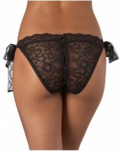 Culotte Coquine Aubade Boîte à Désir (Noir) 10 Culotte Coquine Aubade Boîte à Désir (Noir) -Magasin De Lingerie De Mode culotte coquine aubade boite a desir noir 2