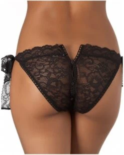 Culotte Coquine Aubade Boîte à Désir (Noir) 11 Culotte Coquine Aubade Boîte à Désir (Noir) -Magasin De Lingerie De Mode culotte coquine aubade boite a desir noir 3