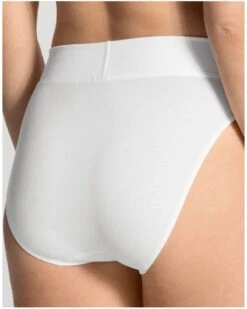 Culotte Haute Calida Elastic (Blanc) -Magasin De Lingerie De Mode culotte haute calida elastic blanc 2