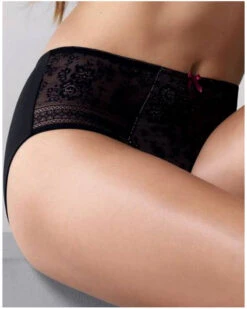 Culotte Rosa Faia Fleur (Noir)