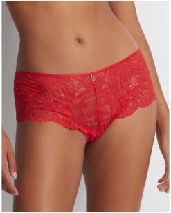 Culotte St Tropez Aubade Flowermania (Rouge Floral)