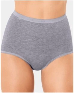 Culottes Maxi Sloggi Basic + (Lot De 4) (Gris)