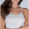 Débardeur Moretta Bretelles Fines En Fil D'Ecosse -Magasin De Lingerie De Mode debardeur moretta bretelles fines en fil d ecosse