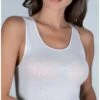 Débardeur Moretta En Fil D'Ecosse 393G -Magasin De Lingerie De Mode debardeur moretta en fil d ecosse 393g