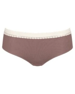 Hipsters (Lot De 2) Coton Bio Sloggi GO Ribbed (Angora) -Magasin De Lingerie De Mode hipsters lot de 2 coton bio sloggi go ribbed angora 3