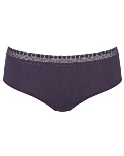 Hipsters (Lot De 2) Coton Bio Sloggi GO Ribbed (Blueberry) 9 Hipsters (Lot De 2) Coton Bio Sloggi GO Ribbed (Blueberry) -Magasin De Lingerie De Mode hipsters lot de 2 coton bio sloggi go ribbed blueberry 2