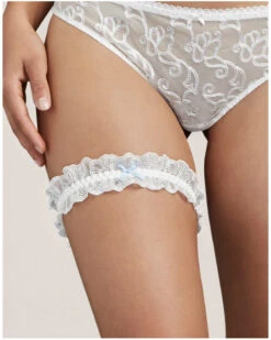 Jarretière Aubade Pour Toujours (Opale) 10 Jarretière Aubade Pour Toujours (Opale) -Magasin De Lingerie De Mode jarretiere aubade pour toujours opale 2