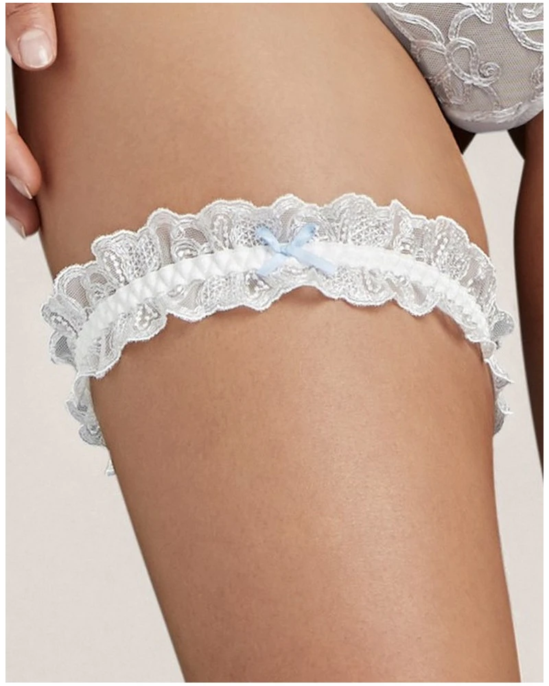 Jarretière Aubade Pour Toujours (Opale) 3 Jarretière Aubade Pour Toujours (Opale)