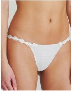 Mini String Marie Jo Avero (Blanc) -Magasin De Lingerie De Mode mini string marie jo avero blanc 1