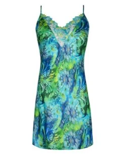 Nuisette Sexy Lise Charmel Grâce Aquatique (Floral Aqua) -Magasin De Lingerie De Mode nuisette sexy lise charmel grace aquatique floral aqua 1