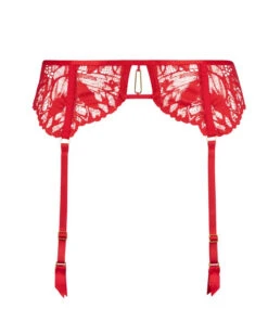 Porte-jarretelles Aubade Flowermania (Rouge Floral) 8 Porte-jarretelles Aubade Flowermania (Rouge Floral) -Magasin De Lingerie De Mode porte jarretelles aubade flowermania rouge floral 1