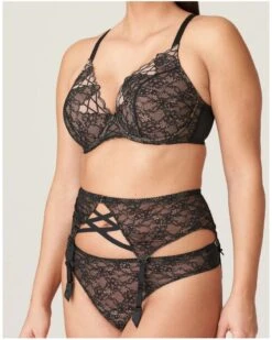 Porte JarretellesPrima Donna Livonia (Noir) -Magasin De Lingerie De Mode porte jarretelles prima donna livonia noir 3
