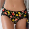Shorty Antigel Jardin Des Flirts (Fleur Du Soir) -Magasin De Lingerie De Mode shorty antigel jardin des flirts fleur du soir