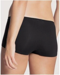 Shorty Calida Natural Comfort (Noir) 6 Shorty Calida Natural Comfort (Noir) -Magasin De Lingerie De Mode shorty calida natural comfort noir 1