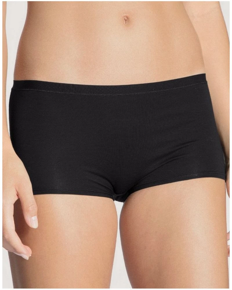 Shorty Calida Natural Comfort (Noir) 3 Shorty Calida Natural Comfort (Noir)