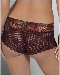 Shorty Empreinte Cassiopée (Henné) -Magasin De Lingerie De Mode shorty empreinte cassiopee henne 3