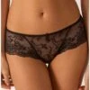 Shorty Empreinte Ginger (Noir) -Magasin De Lingerie De Mode shorty empreinte ginger noir