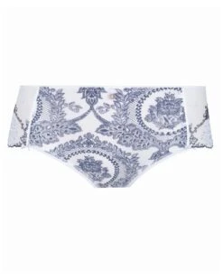 Shorty Empreinte Lilly Rose (Bleu De Jouy) -Magasin De Lingerie De Mode shorty empreinte lilly rose bleu de jouy 1
