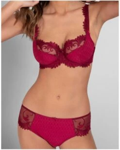 Shorty Empreinte Thalia (Sangria) 9 Shorty Empreinte Thalia (Sangria) -Magasin De Lingerie De Mode shorty empreinte thalia sangria 3
