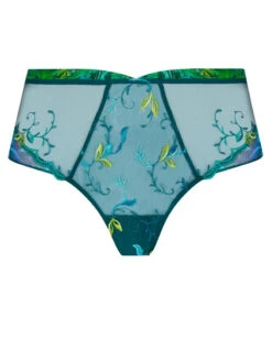 Shorty Lise Charmel Grâce Aquatique (Floral Aqua) -Magasin De Lingerie De Mode shorty lise charmel grace aquatique floral aqua 1
