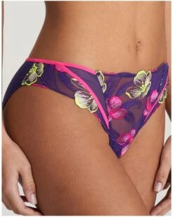 Slip Brésilien Marie Jo Georgia (Majestic Purple) -Magasin De Lingerie De Mode slip bresilien marie jo georgia majestic purple 1
