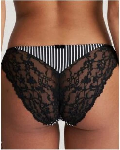 Slip Brésilien Marie Jo Sydny (Tuxedo Black) -Magasin De Lingerie De Mode slip bresilien marie jo sydny tuxedo black 2