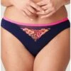 Slip Brésilien Prima Donna Devdaha (Velvet Blue) -Magasin De Lingerie De Mode slip bresilien prima donna devdaha velvet blue