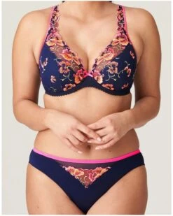 Slip Brésilien Prima Donna Devdaha (Velvet Blue) -Magasin De Lingerie De Mode slip bresilien prima donna devdaha velvet blue 3